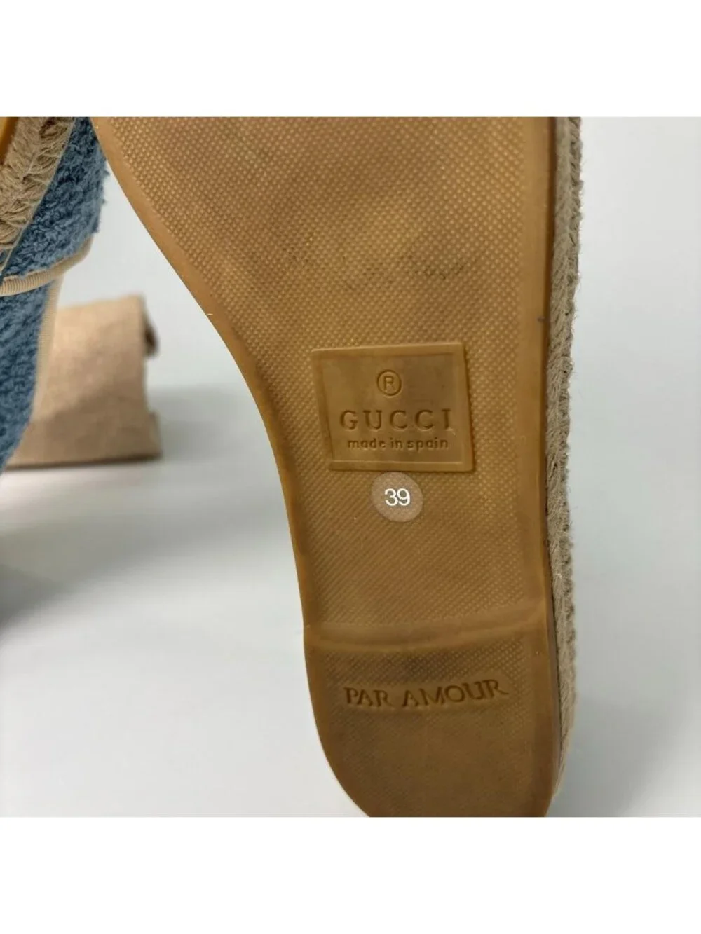 Gucci Espadrilles Slip Ons Interlocking G Shoes